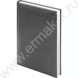 Ежедневник 2026г А5 320стр "Sigma" серый /белый блок, перфорация угла, ляссе NEW | Фото 1