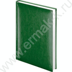 Ежедневник 2026г А5 352стр "Birmingham" зеленый /иск. кожа, с прошивкой по периметру, ляссе NEW | Фото 1