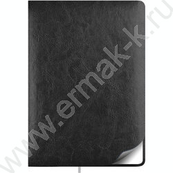 Ежедневник 2026г А5 320стр "Sigma FLEX" черный /белый блок, перфорация угла, ляссе NEW | Фото 1