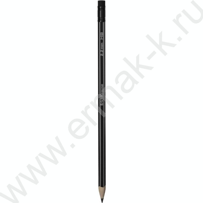 Карандаш ч/гр с ластиком HB Megapolis /европодвес | Фото 1