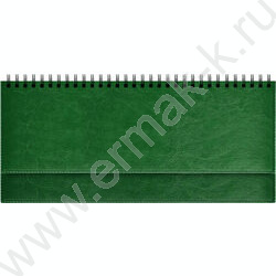 Ежедневник-планинг 2026г 128стр "Birmingham" зеленый /с прошивкой по периметру NEW | Фото 1