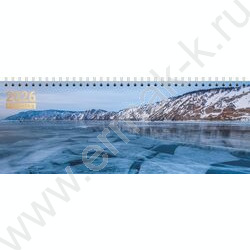 Ежедневник-планинг 2026г "Озеро Байкал" /106х295мм NEW | Фото 1