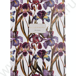 Блокнот  80л А4 тв.обл. "Flora.Ирисы" NEW | Фото 2