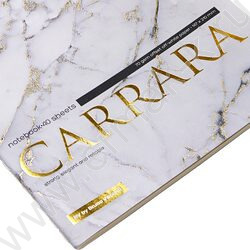 Тетрадь  40л линейка "Carrara" 70 г/м2 бежевая бумага NEW | Фото 3