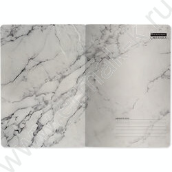 Тетрадь  40л линейка "Carrara" 70 г/м2 бежевая бумага NEW | Фото 4