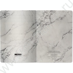 Тетрадь  40л линейка "Carrara" 70 г/м2 бежевая бумага NEW | Фото 6