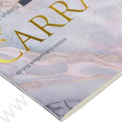 Тетрадь  32л А6 линейка "Carrara" 70 г/м2 бежевая бумага NEW | Фото 2
