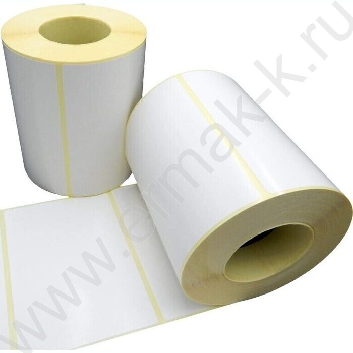 Этикетки самокл 75*120мм "Эко" рулон, Ø втулки 40мм /300шт | Фото 1