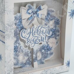 Коробка складная 18*23*14см Снежный вальс NEW | Фото 6