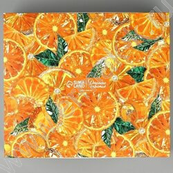 Коробка складная 23.5*20.5*5.5см Мандарины NEW | Фото 5