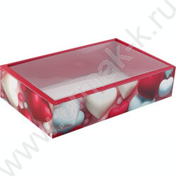 Коробка подарочная 17*30*7 Сердце NEW | Фото 1