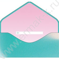 Конверт д/денег  83*167мм "Поздравляем" NEW | Фото 2