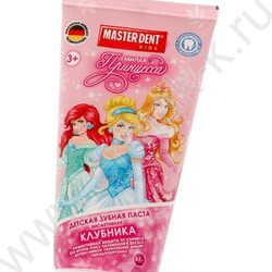 Детская зубная паста Милая принцесса клубника 65 г NEW | Фото 3
