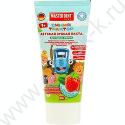 Детская зубная паста Синий трактор клубника 65 г NEW | Фото 1