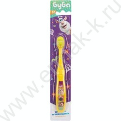 Зубная щетка фигурная для детей Буба желтая NEW | Фото 6