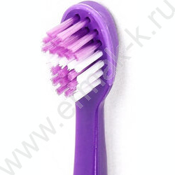 Зубная щетка фигурная для детей Милая принцесса феолетовая NEW | Фото 4