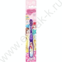 Зубная щетка фигурная для детей Милая принцесса феолетовая NEW | Фото 6