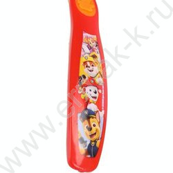 Зубная щетка фигурная для детей Щенячий Патруль красная NEW | Фото 5