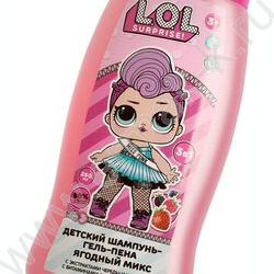 Детский шампунь-гель-пена для ванн Лол с экстрактом череды и календулы  250мл NEW | Фото 3