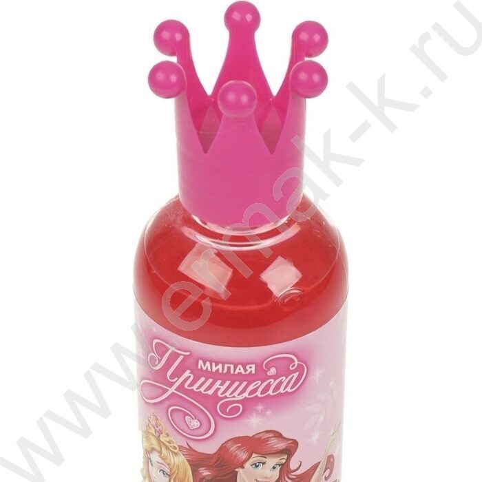 Детский шампунь-гель Принцесса с экстрактами оливы и алоэ Вера 250мл | Фото 2
