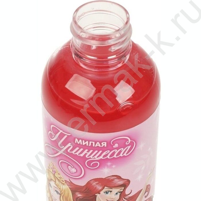 Детский шампунь-гель Принцесса с экстрактами оливы и алоэ Вера 250мл | Фото 3