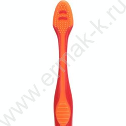 Зубная щетка на присоске для детей Синий тракор красная NEW | Фото 3