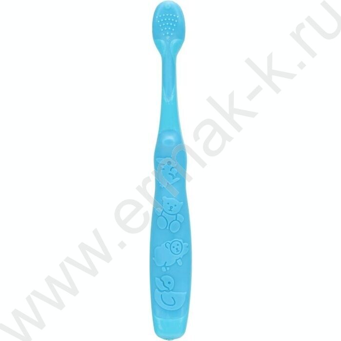 Зубная щетка фигурная для детей Буба синяя | Фото 2