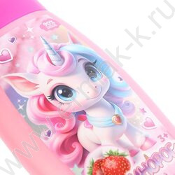 Детский шампунь Единорог с экстрактом клубники сладкая клубника 250мл NEW | Фото 4