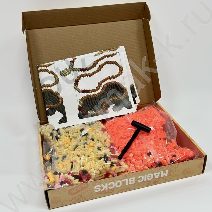 Конструктор 3D макси "Собака рыжая" | Фото 2