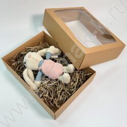 Коробка с окном 25*18*6,5см. /350гр., ассорти NEW | Фото 5