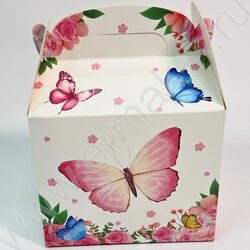 Коробочка "Бабочки" 14*12*10см. /250гр., ассорти NEW | Фото 3