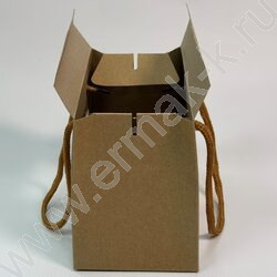 Коробка с окном 20*15*11см. /350гр., ручка NEW | Фото 5