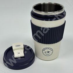 Термо-кружка с силиконовой манжетой /нерж. сталь, 500мл., ассорти | Фото 5