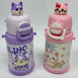 Термос /нерж. сталь, ремешок, 500мл., ассорти NEW | Фото 2