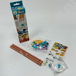 Конструктор 3D канцелярский набор /ассорти NEW | Фото 2