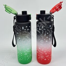 Бутылка для воды 1000мл. /ассорти 4вида NEW | Фото 2