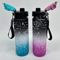 Бутылка для воды 1000мл. /ассорти 4вида NEW | Фото 3