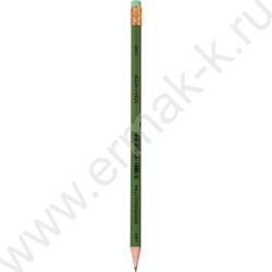 Карандаш ч/гр с ластиком HB, корпус зеленый (KIN 1395) NEW | Фото 1