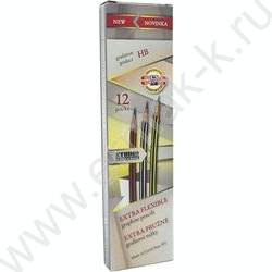 Карандаш пластиковый ч/гр HB, ассорти (KIN 1697) NEW | Фото 4