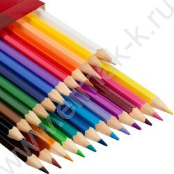 Карандаши 24цв RED LION европодвес (KIN 3554) NEW | Фото 3