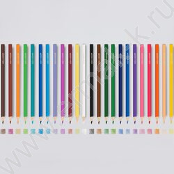 Карандаши 24цв RED LION европодвес (KIN 3554) NEW | Фото 5