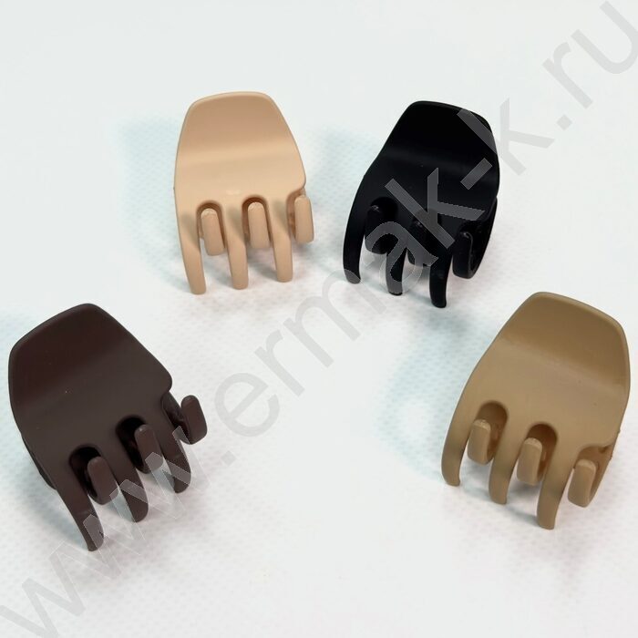 Крабик для волос 4шт. 4,5см. /ассорти | Фото 1