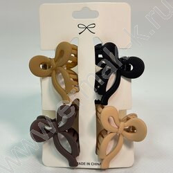 Крабик для волос 4шт. 4см. /ассорти NEW | Фото 2