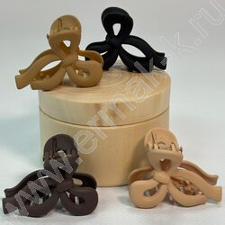 Крабик для волос 4шт. 4см. /ассорти NEW | Фото 3