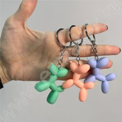 Брелок Собака, PVC, ассорти NEW | Фото 3