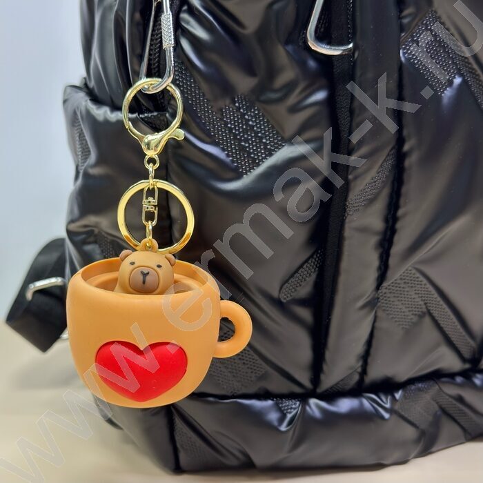 Брелок Капибара в чашке | Фото 3