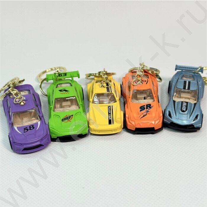 Брелок Машинки PVC, ассорти | Фото 1