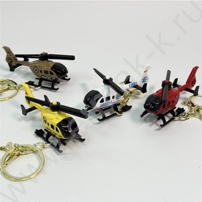 Брелок Вертолет PVC, ассорти | Фото 1