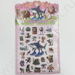 Наклейки 16,5*17см. "Мемы" /ассорти, 8видов NEW | Фото 2