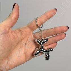 Брелок Собачка, серебро /ассорти NEW | Фото 3